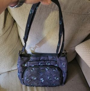 LUG SAMBA XL BUTTERFLY GREY EUC!